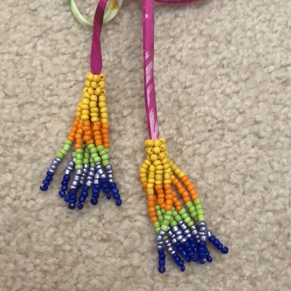 🎉HP🎉 FARM Rio Rainbow Chita flower midi dress - Picture 11 of 13